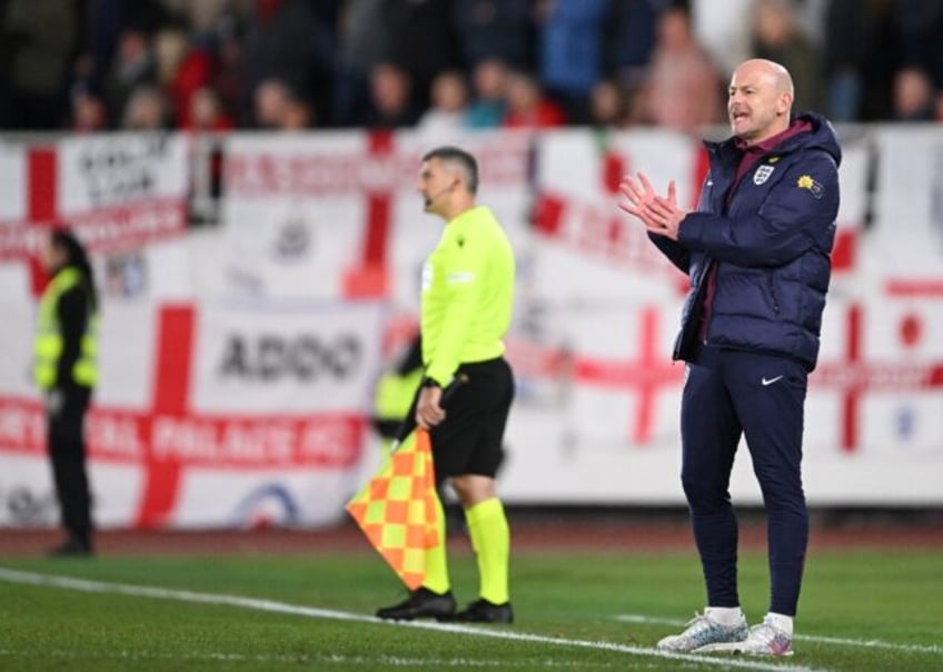 England interim manager Lee Carsley