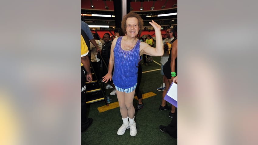 Richard Simmons fitness day