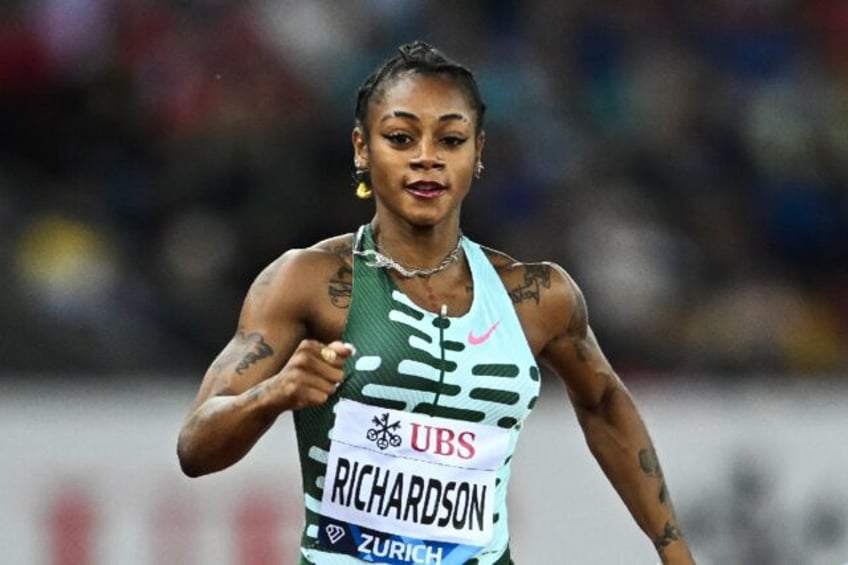 richardson and lyles shine in zurich but rare defeat for warholm