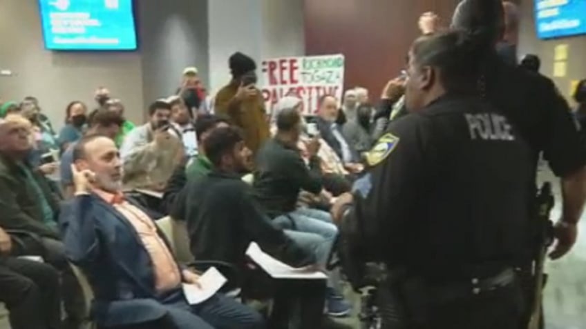 richmond california council meeting explodes over resolution blaming israel after hamas attack