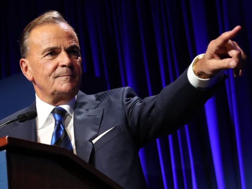 Los Angeles, CA - November 08, Los Angeles Mayoral Candidate Rick Caruso election night ce