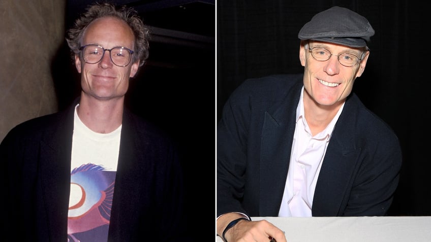 Matt Frewer then and now split