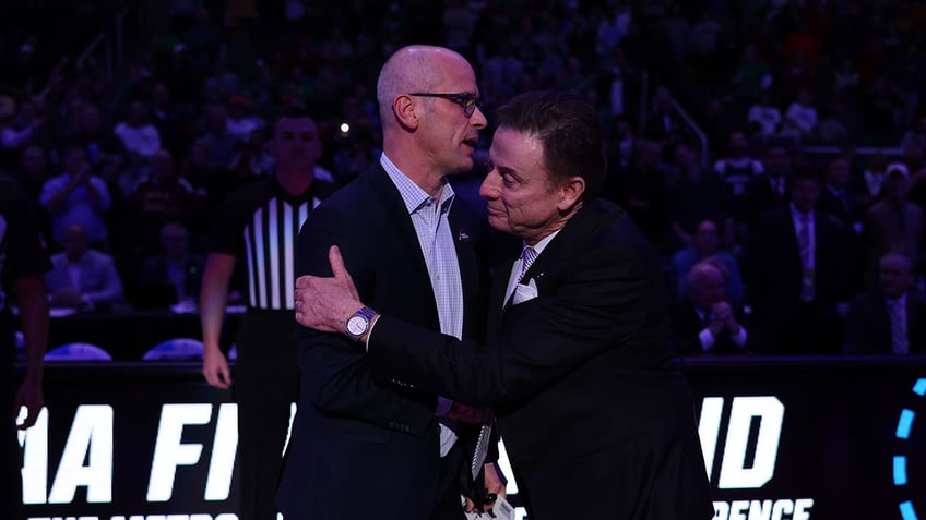 Dan Hurley and Rick Pitino