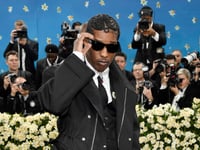 Rihanna is expecting baby No. 3 with A$AP Rocky, the rapper confirms at the 2025 Met Gala