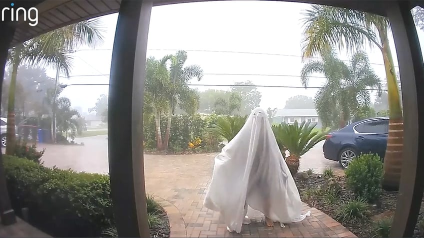 "Ghost" caught on Tampa Ring camera