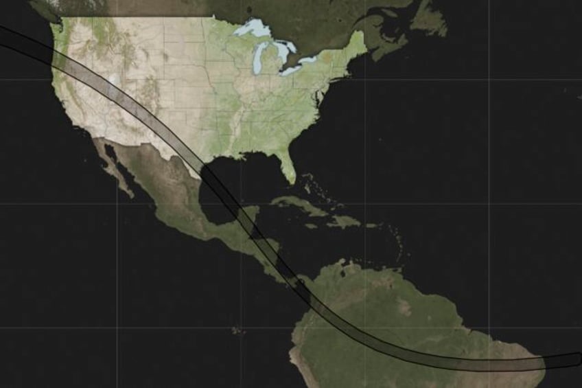 ring of fire solar eclipse will cut across the americas stretching from oregon to brazil