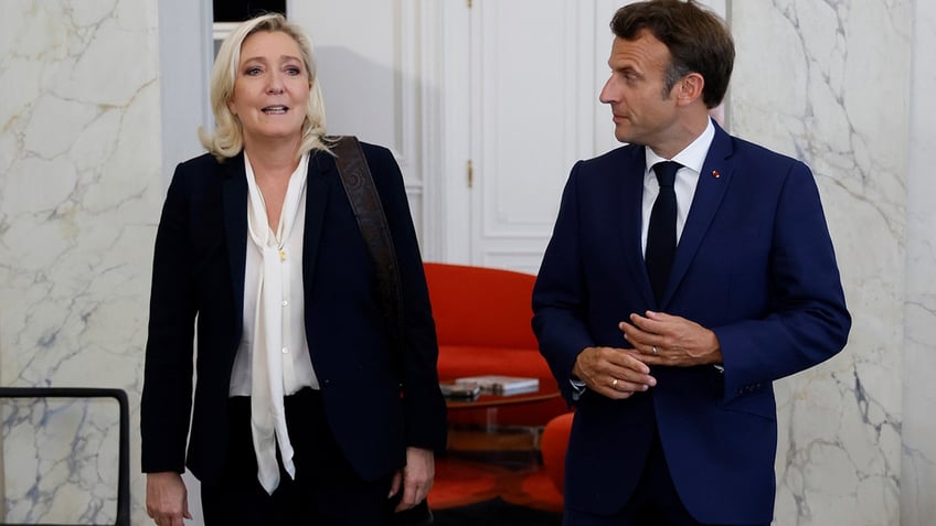 Macron and Le Pen