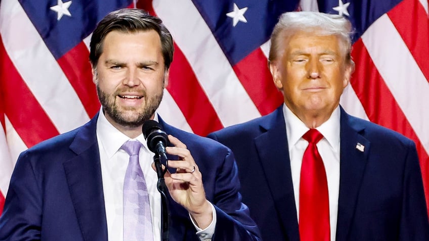 Sen. J.D. Vance and former President Donald Trump