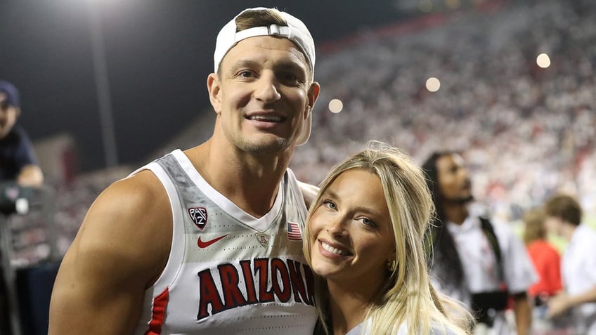 Rob Gronkowski and Camile Kostek