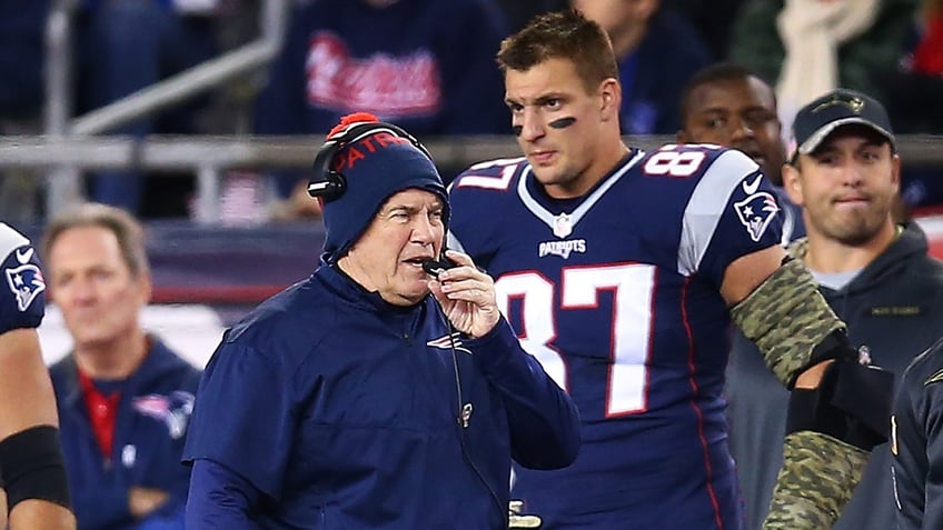 Bill Belichick and Gronk