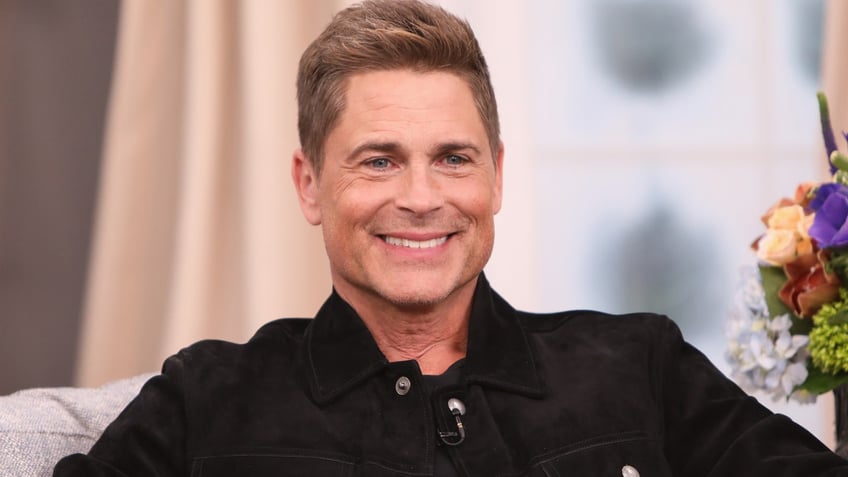 Rob Lowe smiling