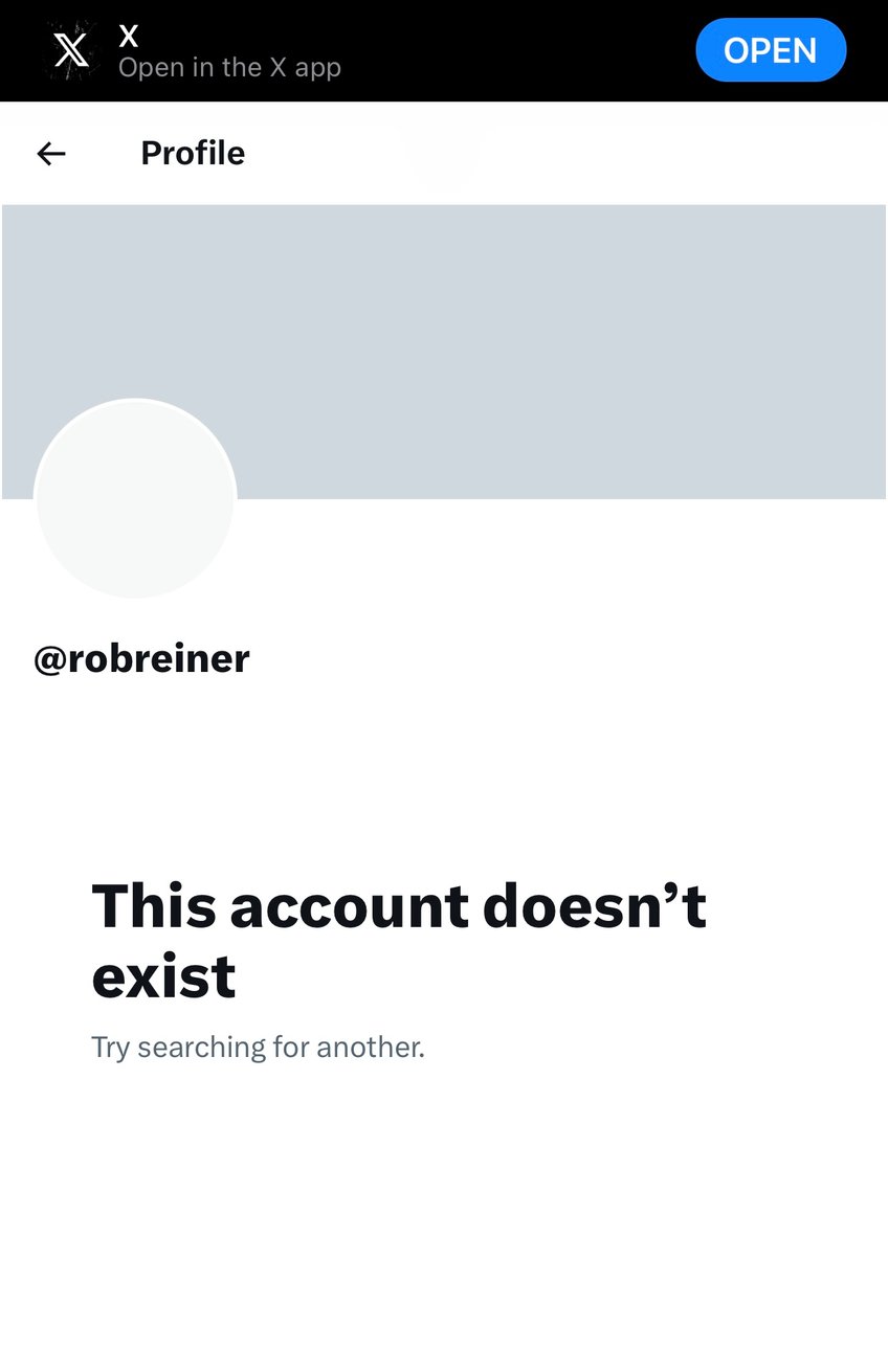 rob reiner deletes x twitter account following trump victory spent years spreading wild accusations