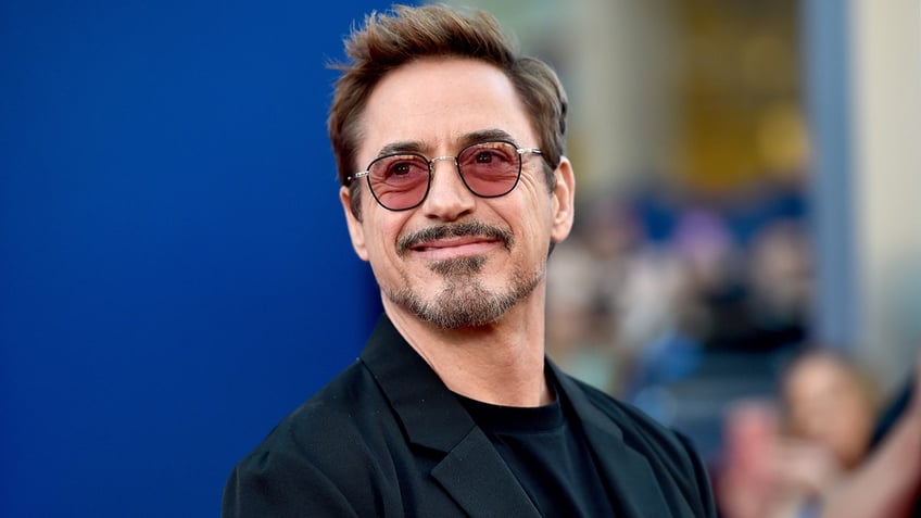 Robert Downey Jr. at the premiere of "Spider-Man Homecoming."