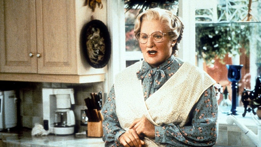 Robin Williams as Mrs Doubtfire