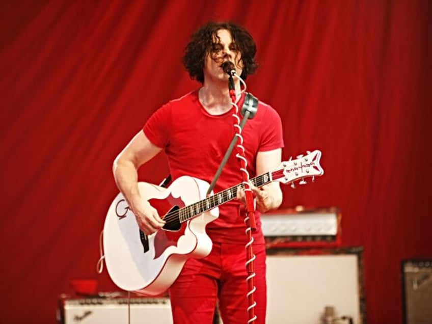 Jack White of The White Stripes during Bonnaroo 2007 - Day 3 - The White Stripes at Which