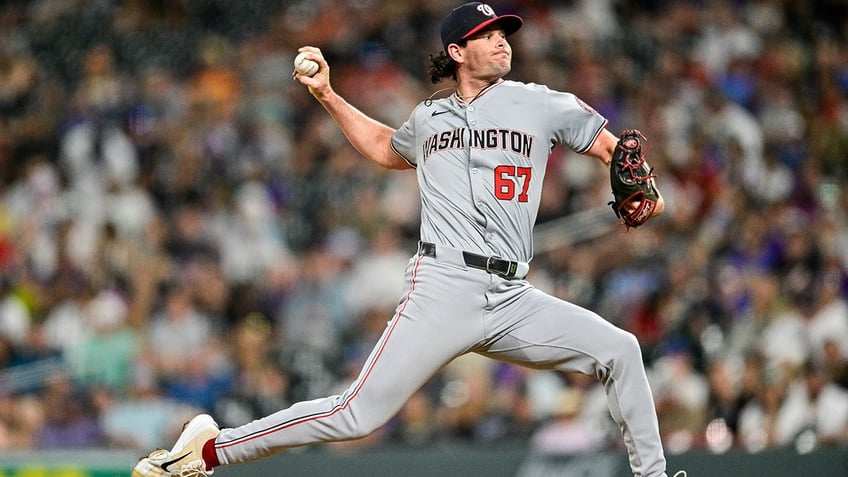 Kyle Finnegan throws