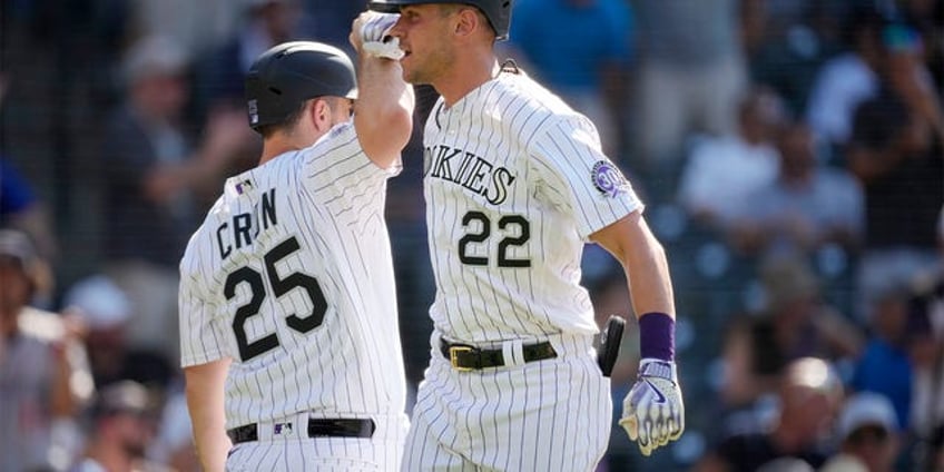 rockies walk off yankees on alan trejos first home run of the season in wild back and forth game