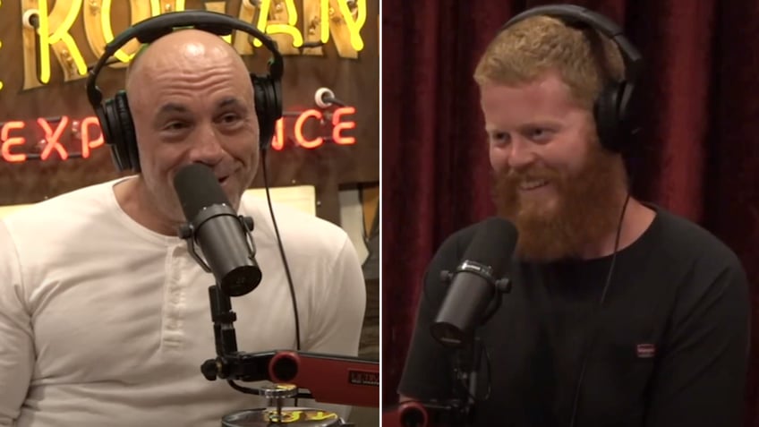 rogan and oliver anthony mock liberal critiques of rich men north of richmond