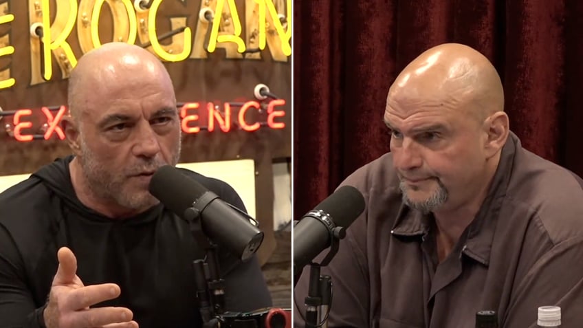 Rogan spoke to Fetterman