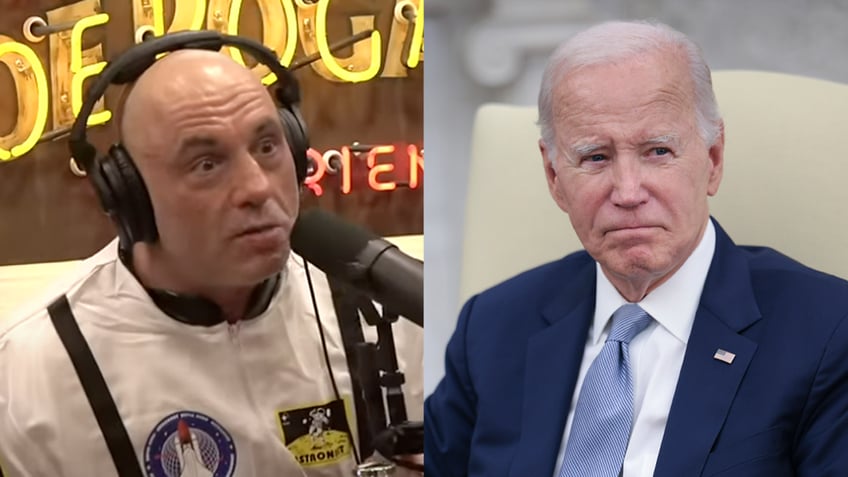 Rogan talking about Biden