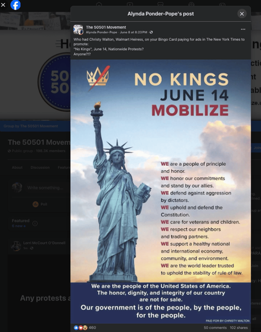 rogue ngos prepare for nationwide color revolution walmart heiress calls for mobilization