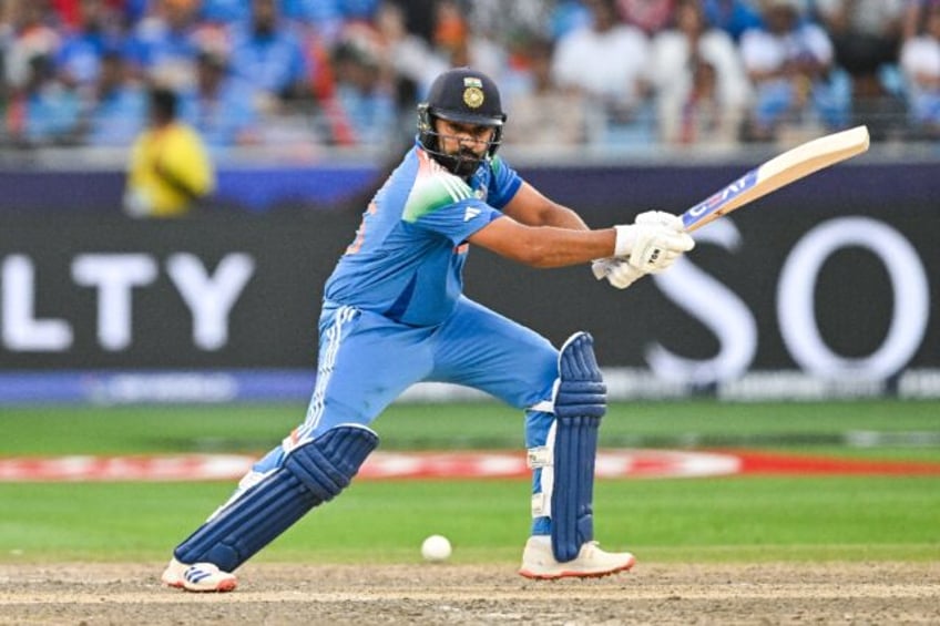 India captain Rohit Sharma led from the front with a crucial 76 at the top of the order
