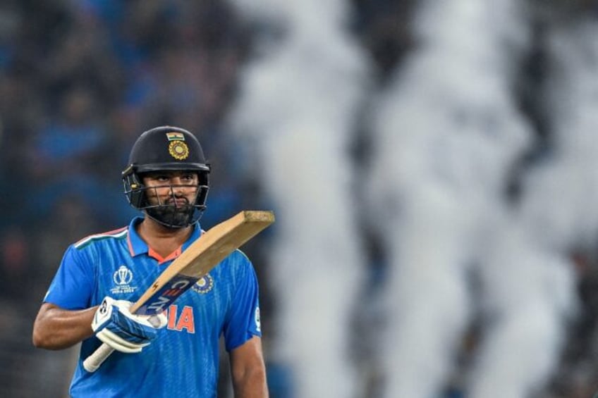 rohit hits 86 as india hand pakistan seven wicket world cup rout