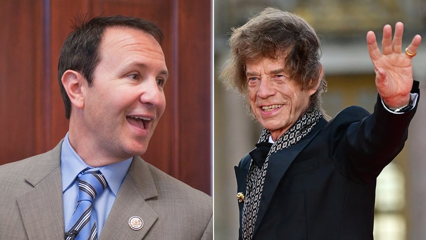 Jeff Landry and Mick Jagger