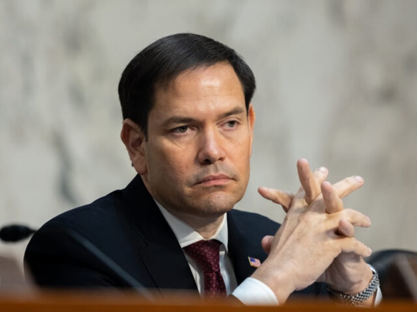 WASHINGTON DC, UNITED STATES - MARCH 11: Senator Marco Rubio (R-FL) questions witnesses du