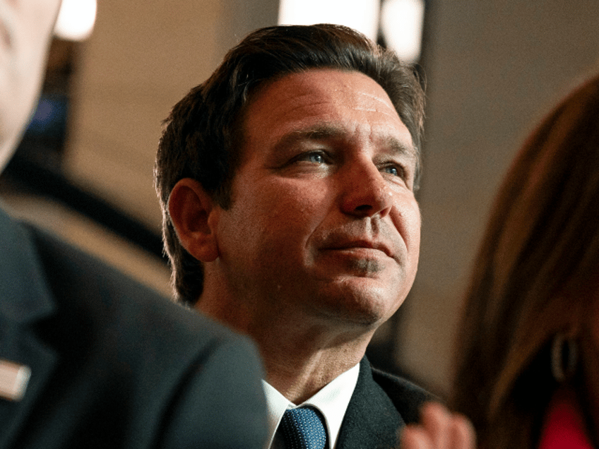 Ron DeSantis, governor of Florida, during the 60th presidential inauguration in Emancipati