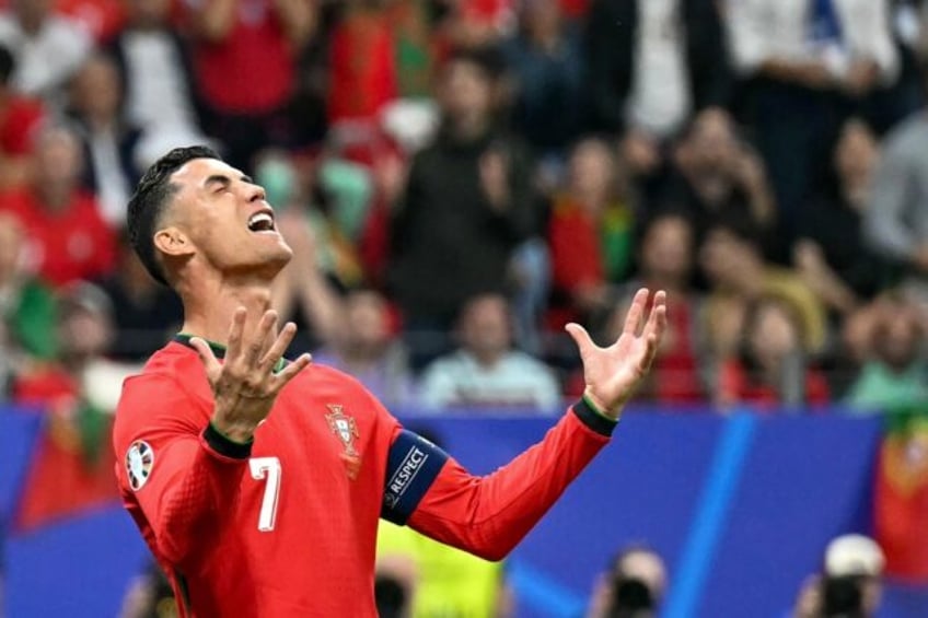 Portugal forward Cristiano Ronaldo has been frustrated so far at Euro 2024 and is yet to f