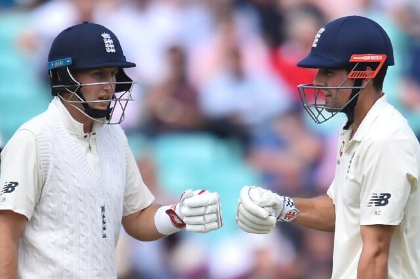 Joe Root (left) has overtaken Alastair Cook (right) as England's highest run-scorer