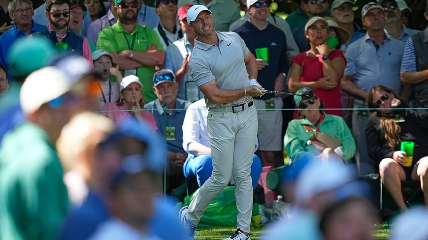 Rory McIlroy at the Masters