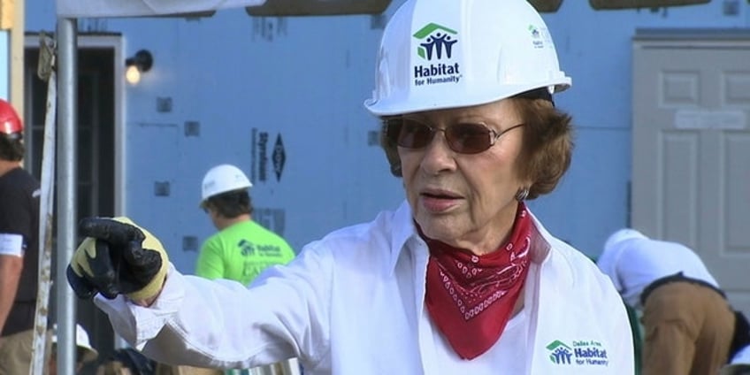 rosalynn carter celebrates 96th birthday with husband jimmy carter peanut butter ice cream and butterflies