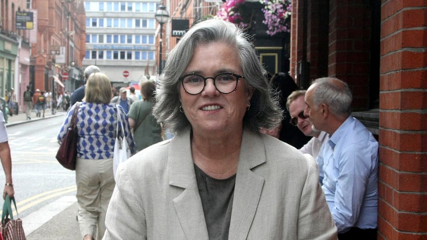 Rosie O'Donnell, who is feuding with President Donald Trump is in Ireland