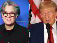 Rosie O'Donnell uses Irish comedy club set to harp on Trump feud
