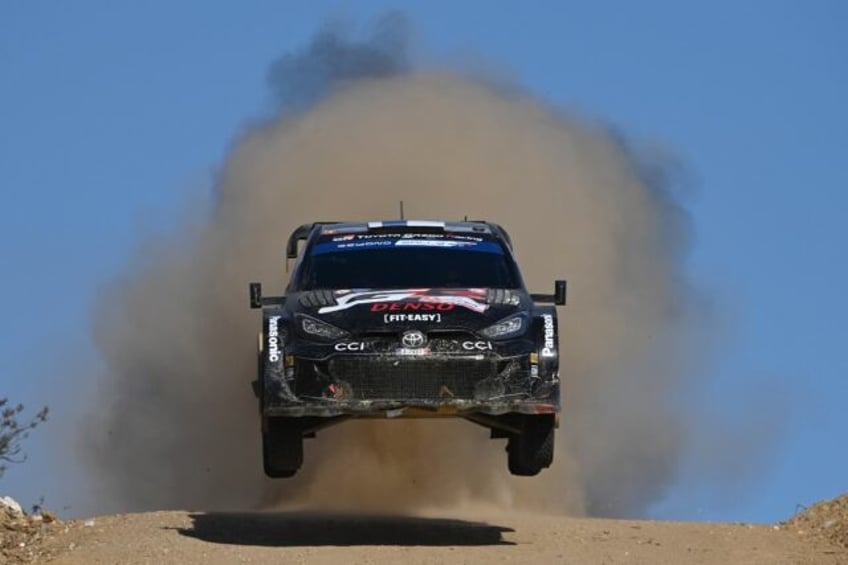 Kalle Rovanpera flew into the lead of the Portugal Rally on Friday