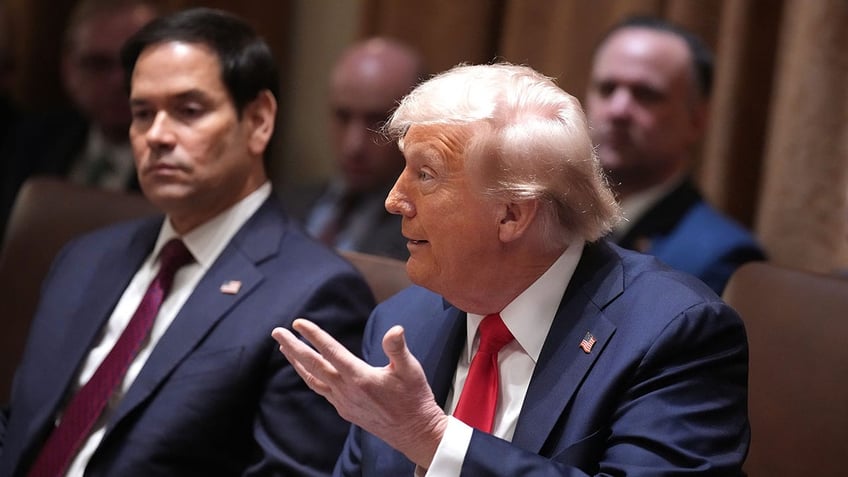 President Donald Trump and Secretary of State Marco Rubio