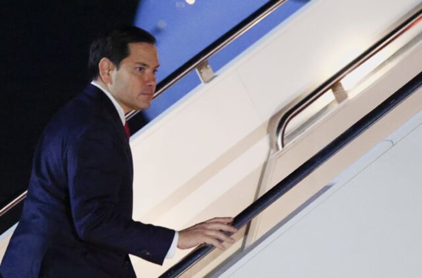 US Secretary of State Marco Rubio is making his first trip to the Middle East as America's