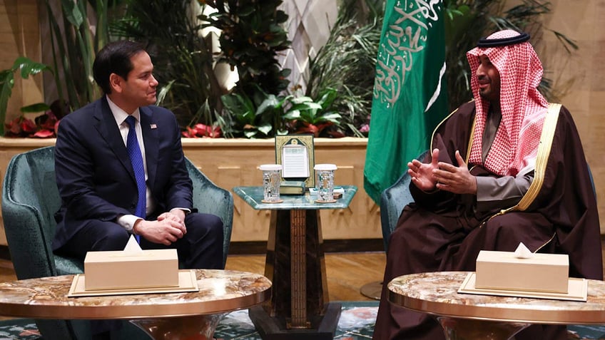 Rubio and Saudi Arabia crown prince 