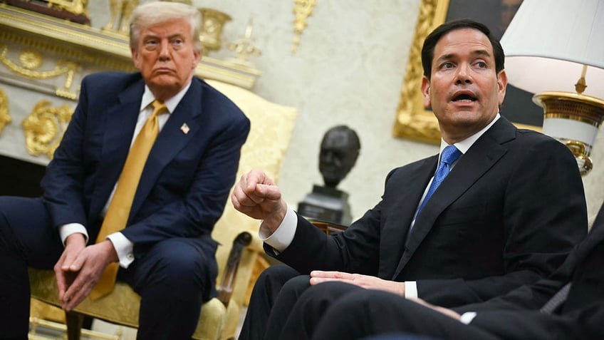 Rubio discusses clashes in Syria.