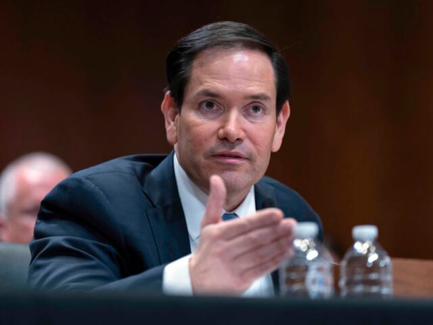 Secretary of State Marco Rubio testifies before the Senate Committee on Appropriations sub