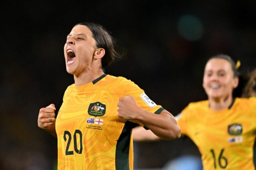 Australia forward Sam Kerr has been sidelined for more than a year