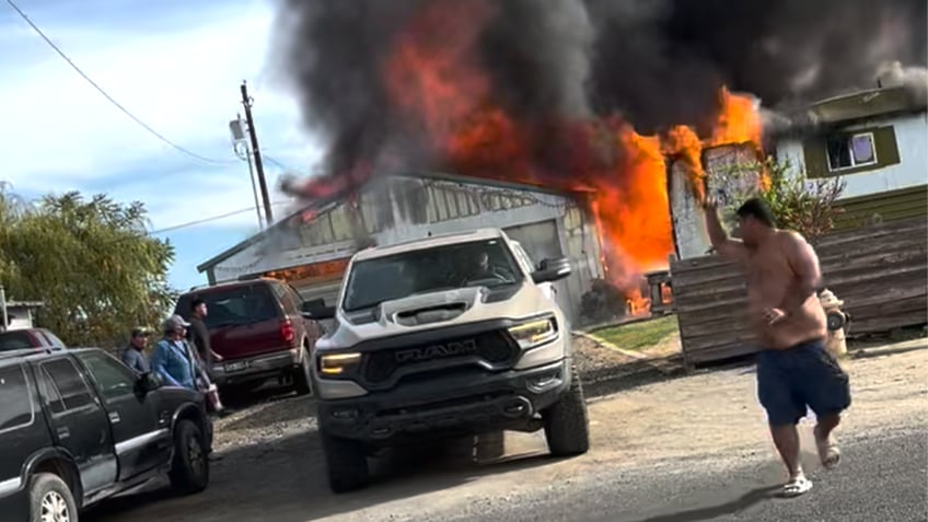 rural washington community rallies around family that lost home in raging inferno