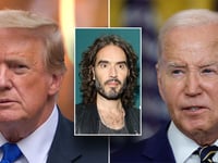 Russell Brand: If it's a choice between Trump or Biden, only one candidate will protect democracy and freedom