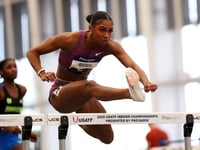 Russell clocks second fastest 100m hurdles in history at Miami meeting