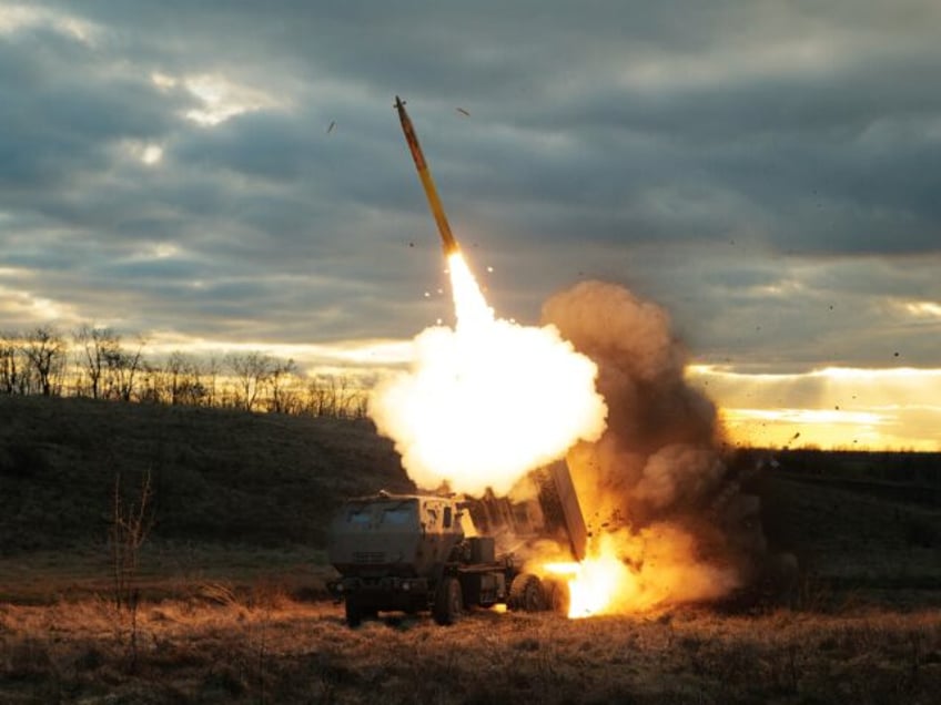 UNSPECIFIED, UKRAINE - DECEMBER 29: M142 HIMARS launches a rocket on Russian position on D