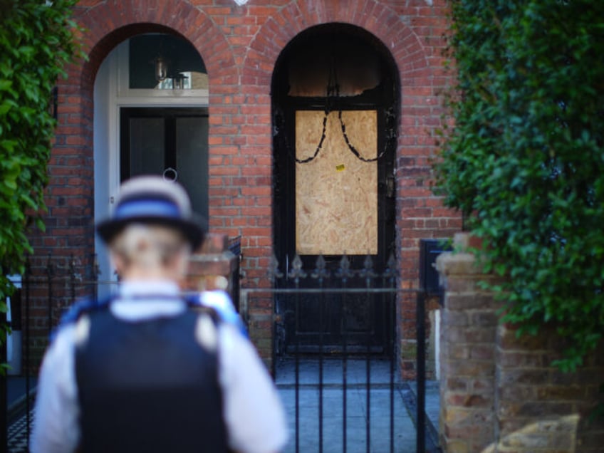 NOTE: FOR REASONS OF SECURITY HOUSE NUMBERS HAVE BEEN BLURRED BY THE PA PICTURE DESK A vie