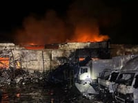 Russia Launches Major Drone Attack On Border Town With NATO Member