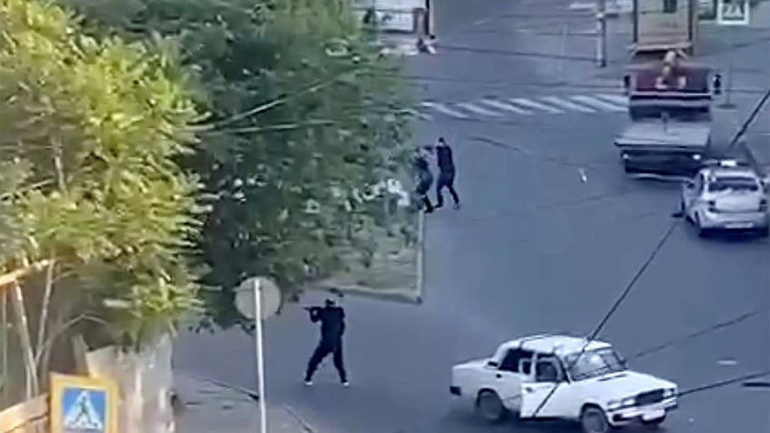 gunmen in russian attacks